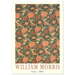 William Morris Cray 1884. Vintage printed cotton  art print.