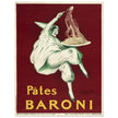 Pates Baroni advertisng poster by Leonetto Cappiello.