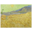 Wheatfield with a reaper by Vincent Van Gogh
