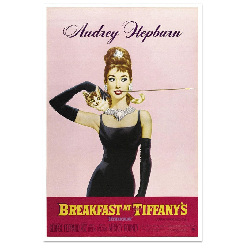 Breakfast at Tiffany's movie poster.