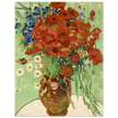 Vase with Daisies and Poppies by Vincent Van Gogh