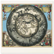 Cosmic chart with constellations part of Harmonia Macrocosmica 1666.