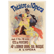 Theatre de l'Opera. 1898 vintage print historic poster .
