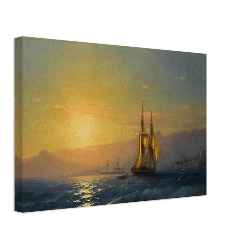 Sunset at Sea by Ivan Aivazovsky 1877.