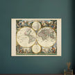 1690 World map - Orbis Terrarum Nova et Accurata Tabula