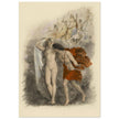Paul Emile Becat erotic illustration Les Baiseres IV ( The Kisses ) Fourth Kiss. The New Olympus.