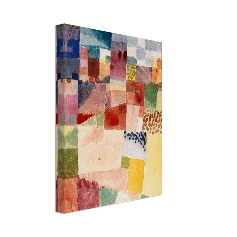 Paul Klee Motiv aus Hammamet abstract painting.