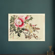 Birds and peonies by Matsumura Keibun, 1892.