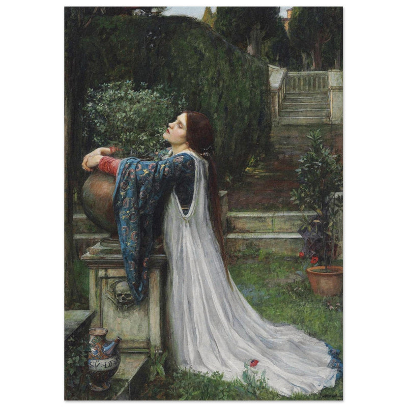 John William Waterhouse painting Isabella and the Pot of Basil