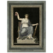 Liberté ( french Liberty statue ) (1792) engraving vintage print reproduction. French Revolution.