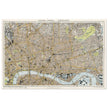 London city vintage map 1904.