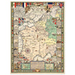 Historical Map of the American Expeditionary Force World War I by Ezra C. Stiles and Paul C. Bowman