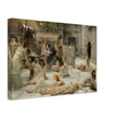 The Women of Amphissa canvas by Sir Lawrence Alma Tadema. Ancient greece painting reproduction