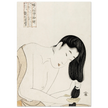 Washing hair by Kitagawa Utamaro,