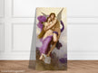Antique painting The abduction of Psyche by William Adolphe Bouguereau 1895.