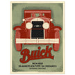 Buick 1904 - 1929 25 années en tete du progres vintage poster by Vincent René.