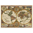 John Speed Ancient double hemisphere world map.