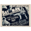 The Batman 1954 vintage movie poster .
