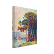 Paul Signac Antibes (la pinede) Pine trees painting