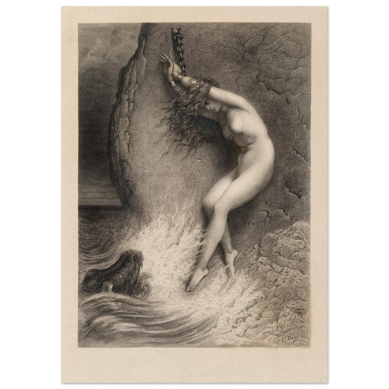 Andromeda by Gustav Doré