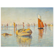 Paul Signac Concarneau, calme du matin painting