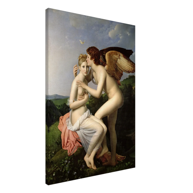 Psyche and Cupid, also known as Psyche receiving Cupid's first kiss by Francois Gerard 1798.