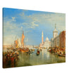 Venice Italy antique painting by Joseph Mallord William Turner. The Dogana and San Giorgio Maggiore.