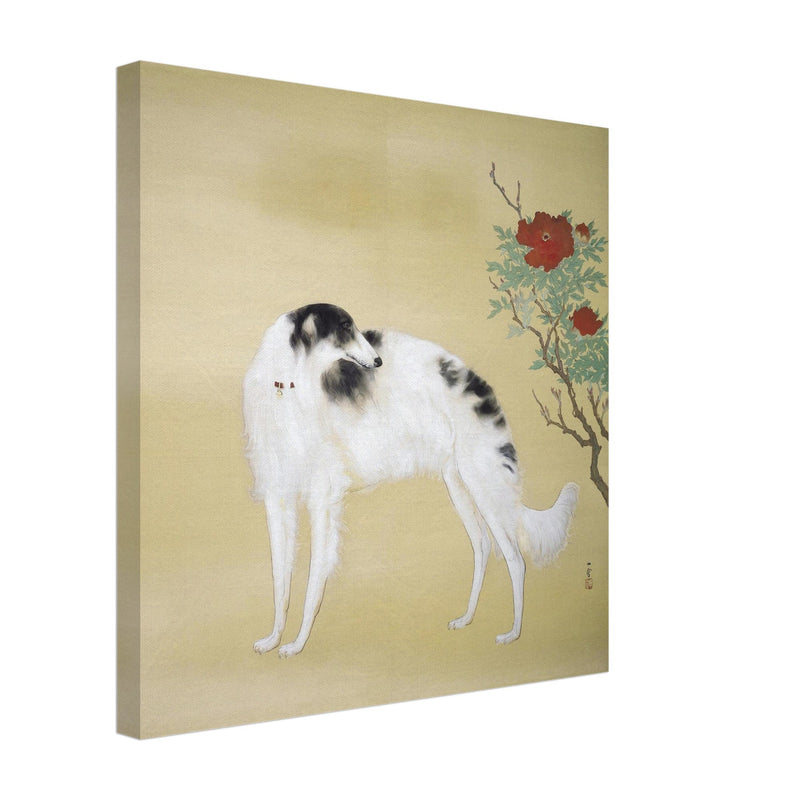 Greyhound dog by Hashimoto Kansetsu