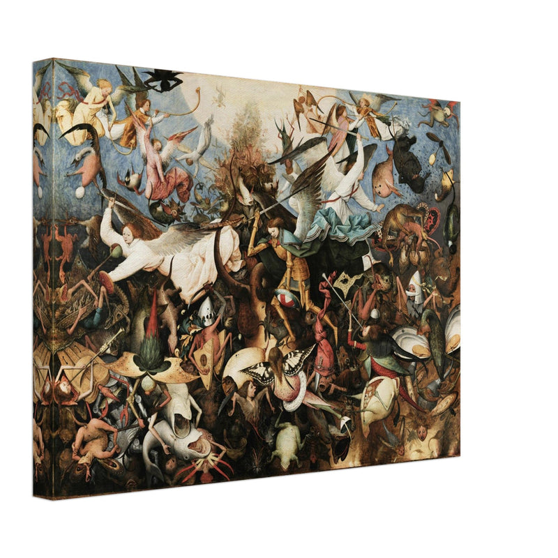 The Fall of the Rebel Angels painting by Pieter Bruegel The Elder.