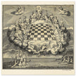 Gods of Olympus Surrounding a Chess Board by John Carwitham .