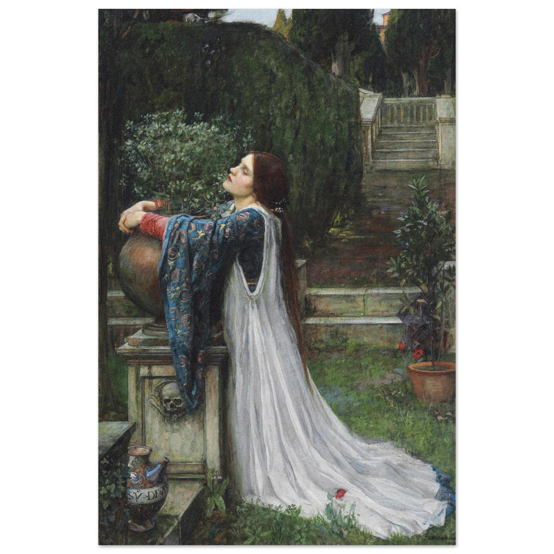 John William Waterhouse painting Isabella and the Pot of Basil