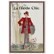 La Mode Chic old vintage fashion magazine cover from the 30s.
