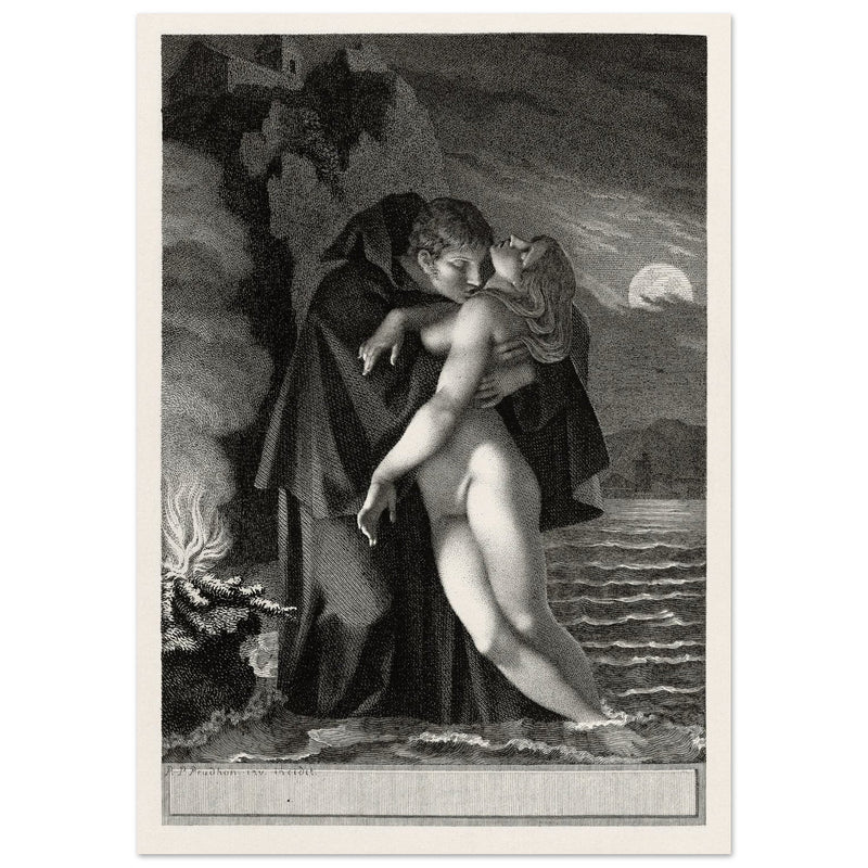 Phrosine and Melidore by Pierre Paul Prudhon 1796.