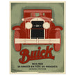 Buick 1904 - 1929 25 années en tete du progres vintage poster by Vincent René.
