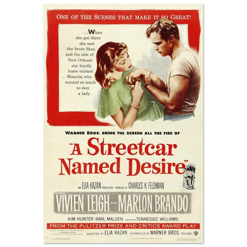 A Streetcar Named Desire movie poster.