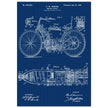 Motorcycle old patent by G. W Manson.