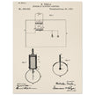 Electric Lighting patent  by Nikola Tesla.