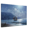 Ivan Aivazovsky  painting Off the coast near Yalta by moonlight