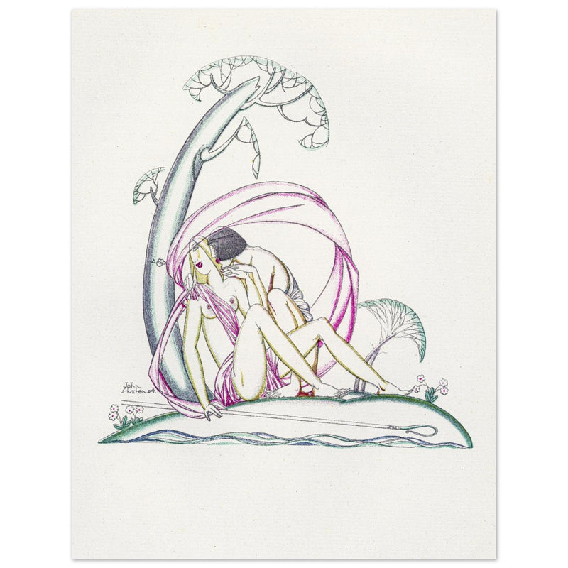 Daphnis and Chloe illustration by John Austen.