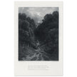 Gustave Dore illustration of King Arthur legend .Lancelot approaching the Castle of Astolat, Idylls of the King by Alfred Tennyson.