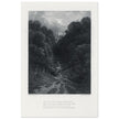 Gustave Dore illustration of King Arthur legend .Lancelot approaching the Castle of Astolat, Idylls of the King by Alfred Tennyson.