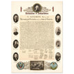 Official Facsimile of the Declaration of Independence 1903.  print.
