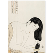 Washing hair by Kitagawa Utamaro,