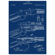 Magazine Fire arm patent 55012 by N kinf.