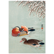 Mandarin ducks by Ohara Koson