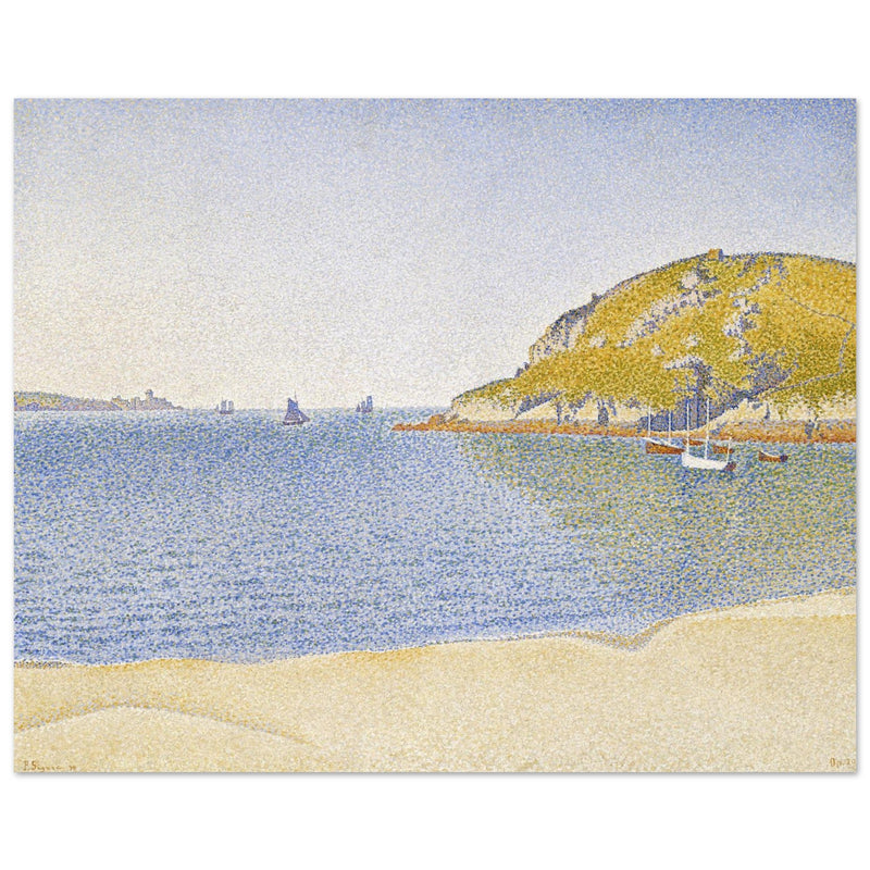 Paul Signac Port of Saint-Cast painting