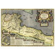 Ancient map of North Africa. Africae Propriae Tabula by Abraham Ortelius