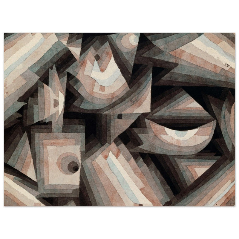 Paul Klee Crystal Gradation.  wallart