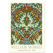 William Morris Autumn flowers vintage wallpaper reproduction.