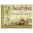 Delettrez french perfumery vintage art nouveau advertising.